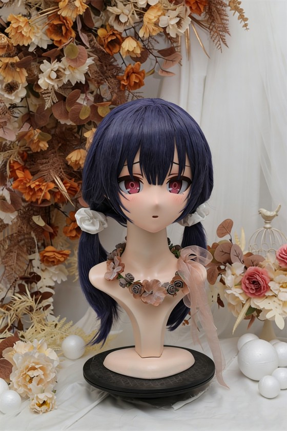 NFD Kigurumi The Idolmaster Shiny Colors Rinze Morino Cosplay Mask